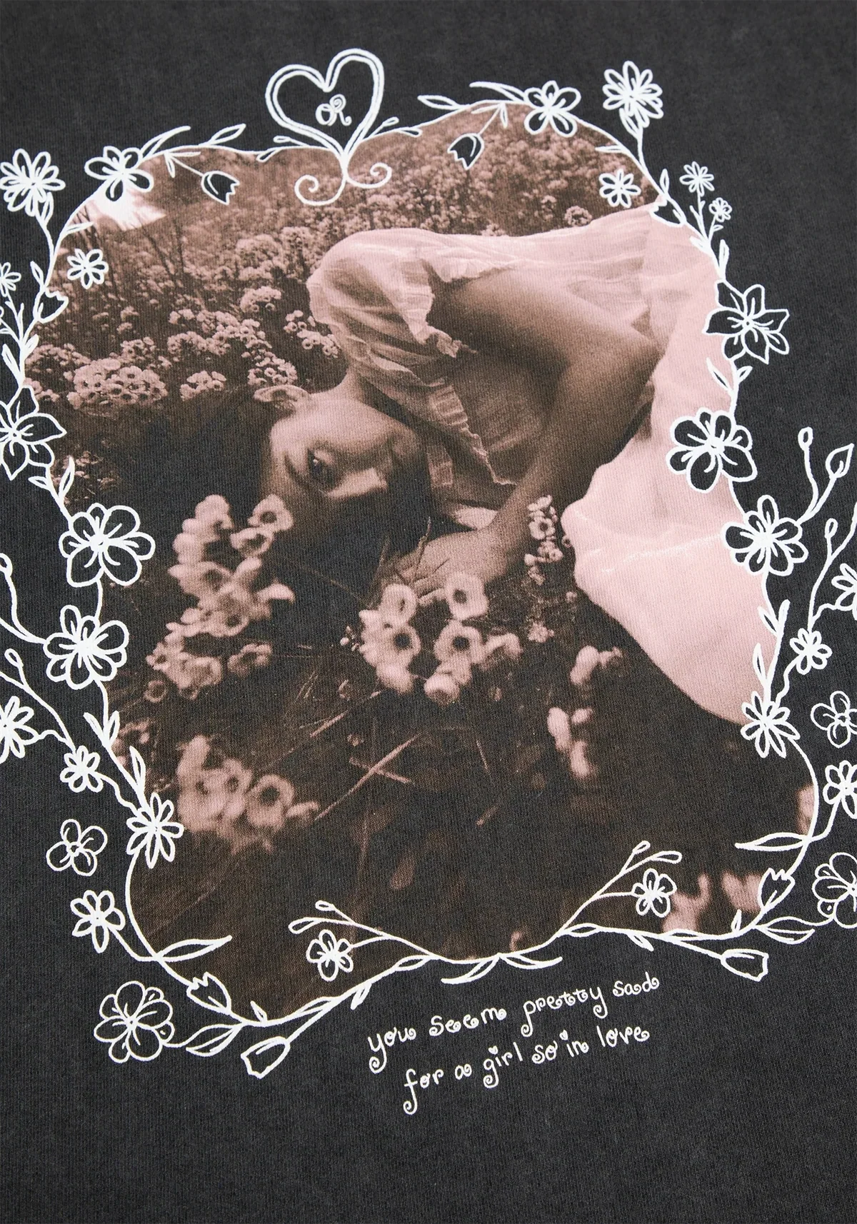 floral photo t-shirt - Image 2