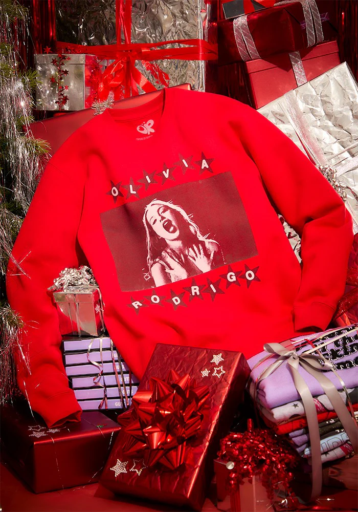 All-American Red Photo Crewneck
