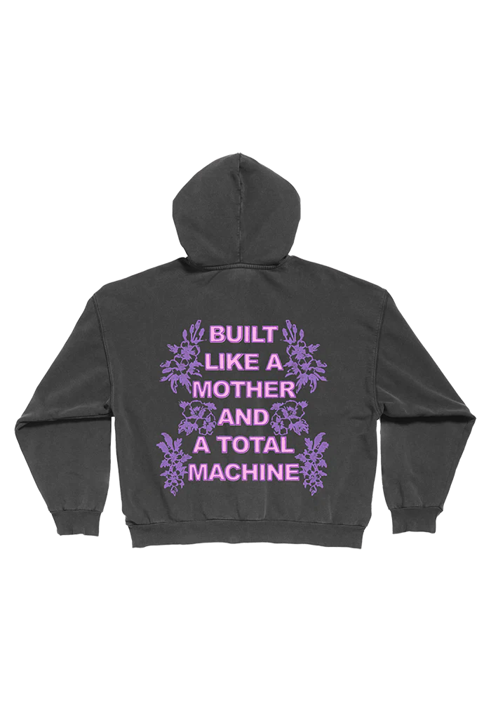 built like a mother zip hoodie