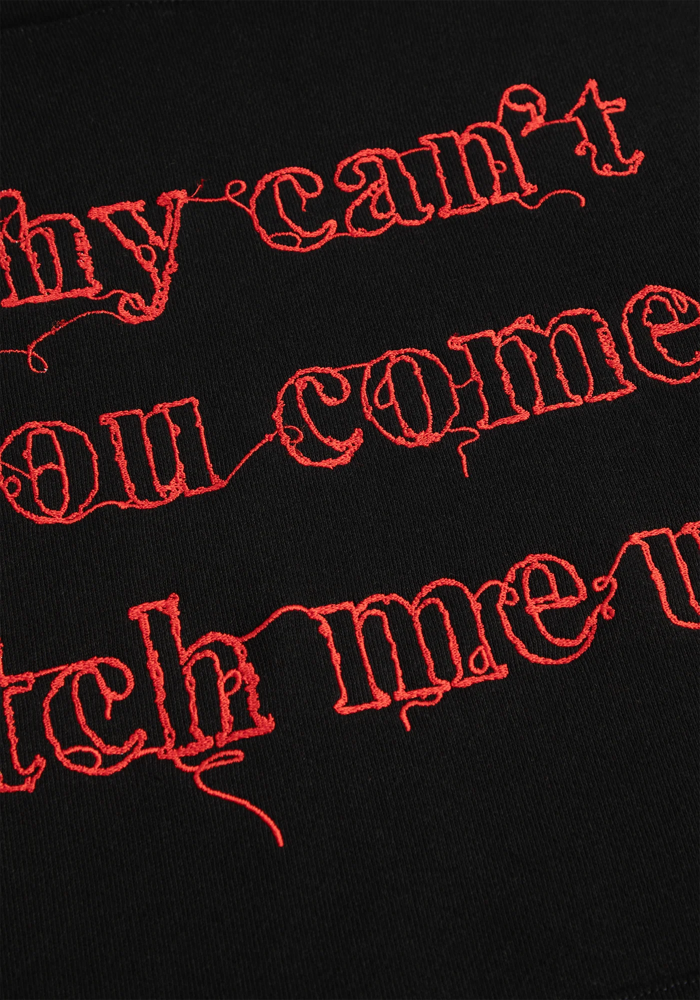 stitch me up embroidered hoodie - Image 2